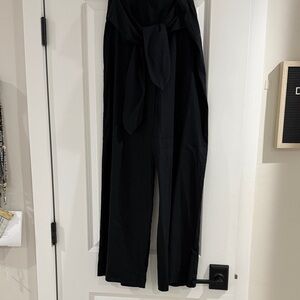 INC International Concepts Black Wide Leg Jumpsuit